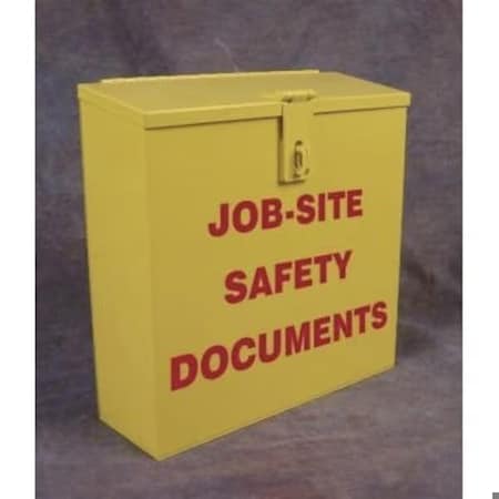 Accuform SAFETY DOCUMENT JOBSITE BOXES JOBSITE ZRS371